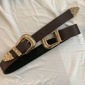B-low the belt BRI BRI LEATHER BELT